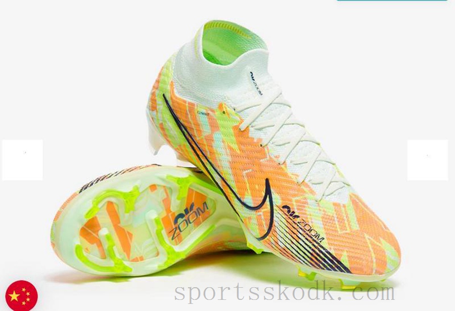 Nike Air Zoom Superfly IX Børn Fodboldstøvler Orange Grøn – Køb billige fodboldstøvler på tilbud.