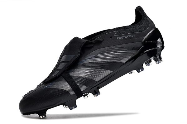 Adidas Predator Accuracy + FG Fodboldstøvler Sort sølv