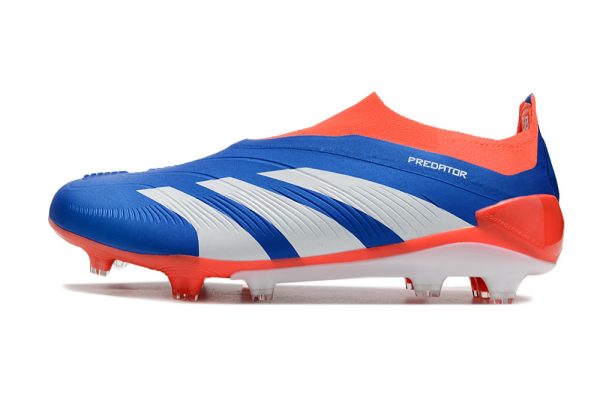 Adidas Predator Accuracy + FG Snøreløs Fodboldstøvler Blå Orange