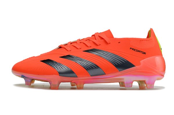 Adidas Predator Elite Tongue FG Fodboldstøvler Orange Sølv
