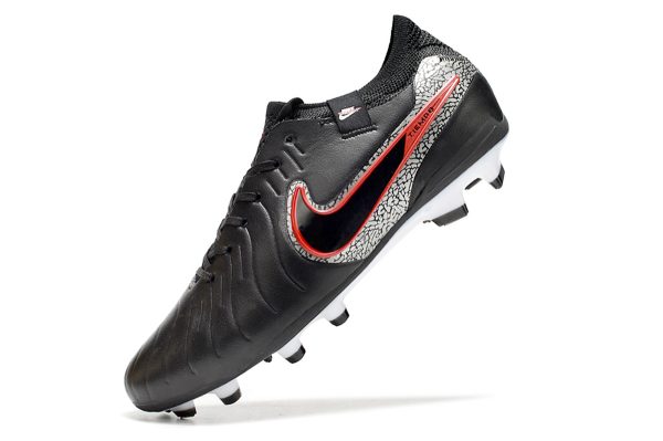 Nike Tiempo Legend 10 Elite FG billige Fodboldstøvler Sort