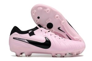 Nike Tiempo Legend 10 Elite FG billige Fodboldstøvler lyserød sort